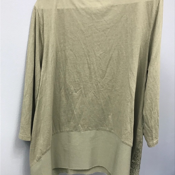 Chico’s long sleeve tee size 1 or medium - Picture 5 of 7